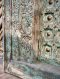 Antique Wooden Door with Brass and Carving