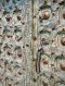 Antique Wooden Door with Brass and Carving