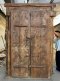 Antique Door with Unique South Indian Distressed Green