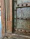 Antique Door with Unique South Indian Distressed Green