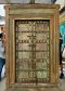 Antique Door with Unique South Indian Distressed Green