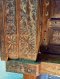 Antique Door with Brass Decor