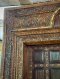 Unique Antique Door with Brass Around Carving