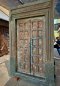 Fine Antique Door with Full Front Brass Decor