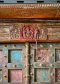 Admirable Rustic Entry Door with Ganesha Carved