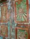 Rustic Green British Indian Door Classic Carving