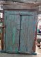 Vintage Blue Home Entrance Door