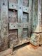 Antique Door with Ceramic Decor