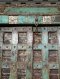 Antique Door with Ceramic Decor