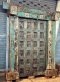 Antique Door with Ceramic Decor