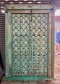 Vintage Light Blue House door with Iron Nails