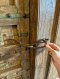 Rustic Antique Door with Iron Nails