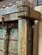 Old Door with Brass Flowers