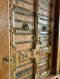 Vintage Indian Solid Wood Door with Brass Lock