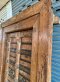 Vintage Indian Solid Wood Door with Brass Lock