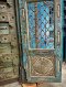 Antique Blue Wooden Double Door