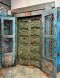 Antique Blue Wooden Double Door