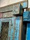 Antique Blue Wooden Double Door