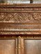 Solid Wooden Door Antique Pattern Decorated with Brass Pins