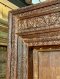 Solid Wooden Door Antique Pattern Decorated with Brass Pins