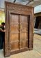 Solid Wooden Door Antique Pattern Decorated with Brass Pins