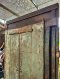 Solid Wooden Door Antique Pattern Decorated with Brass Pins