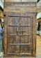 Antique Entrance Gate with Brass Stars