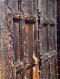 Antique Entrance Gate with Brass Stars