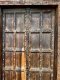 Antique Entrance Gate with Brass Stars