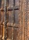 Antique Entrance Gate with Brass Stars