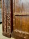 Solid Wooden Door Antique Pattern Decorated with Brass Pins