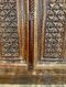 Classic Wood Door with Brass Decor