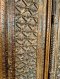 Classic Wood Door with Brass Decor