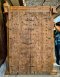 Elegant Indian Gujarati Door Fine Teak Fully Brass Flowers