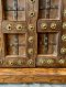 Elegant Indian Gujarati Door Fine Teak Fully Brass Flowers
