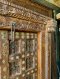 Elegant Indian Gujarati Door Fine Teak Fully Brass Flowers