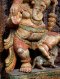 Piece of Antique Ganesh Wood Carved with Stand