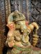 Piece of Antique Ganesh Wood Carved with Stand