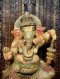 Piece of Antique Ganesh Wood Carved with Stand