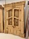 Double Courtyard Garden Door Bleached Teak Classic Carving