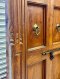 Classic British Teak Door Corinthian Pillar Frame