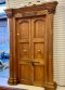 Classic British Teak Door Corinthian Pillar Frame