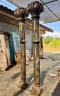 Antique Wooden Pillars Set of 2