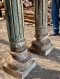 Antique Wooden Pillars Set of 2