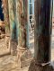 Antique Wooden Pillars Set of 4