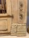 Delightful Bleached Teak Double Door Old Irons Decor