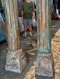 Antique Wooden Pillars Set of 4