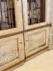 Delightful Bleached Teak Double Door Old Irons Decor