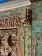 Magnificent Antique Green Door High Layers Frame