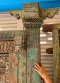 Magnificent Antique Green Door High Layers Frame
